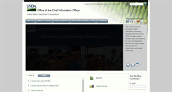 Desktop Screenshot of ocio.usda.gov