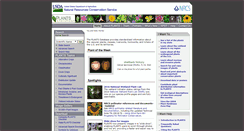 Desktop Screenshot of plants.sc.egov.usda.gov