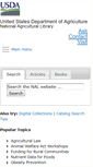 Mobile Screenshot of nal.usda.gov