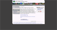 Desktop Screenshot of obpa.usda.gov
