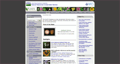 Desktop Screenshot of plants.usda.gov