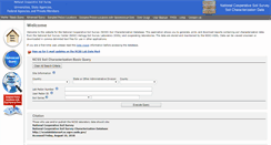 Desktop Screenshot of ncsslabdatamart.sc.egov.usda.gov