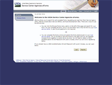 Tablet Screenshot of forms.sc.egov.usda.gov